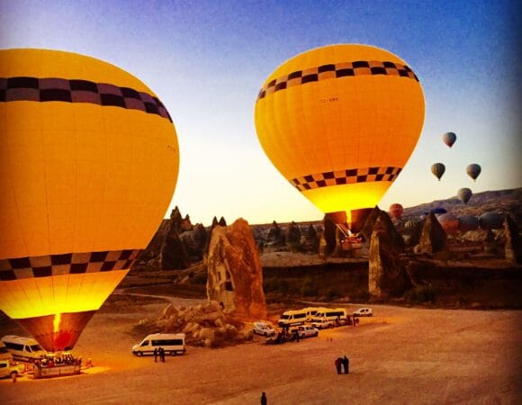 Montgolfière en Cappadoce