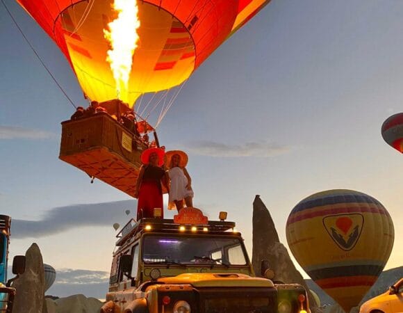 Réservation de montgolfière en Cappadoce