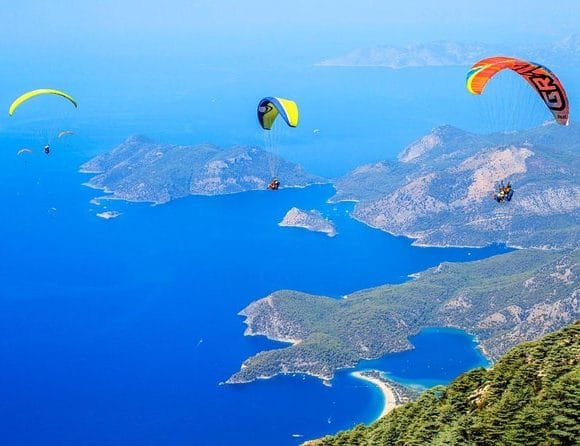 Réserver du parapente à l'Olympos d'Antalya