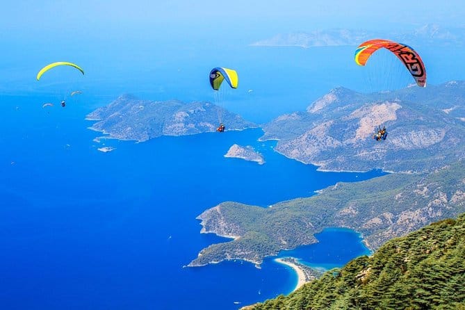 Réserver du parapente à l'Olympos d'Antalya