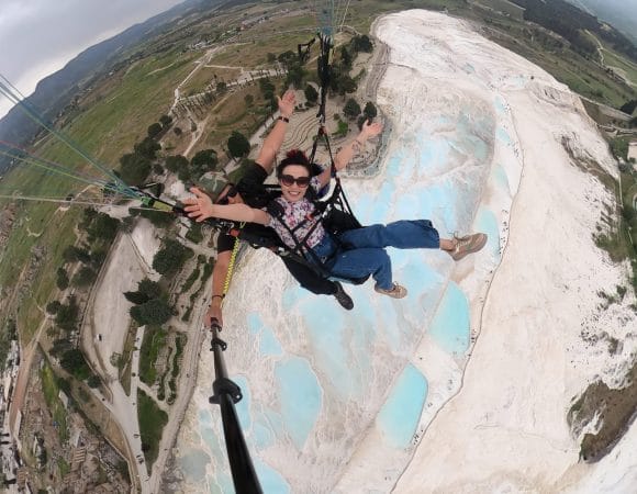 Parapente à Pamukkale