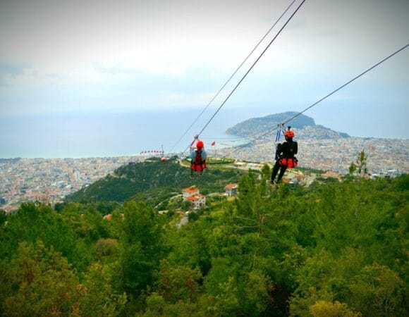 Réservation de tyrolienne à Alanya