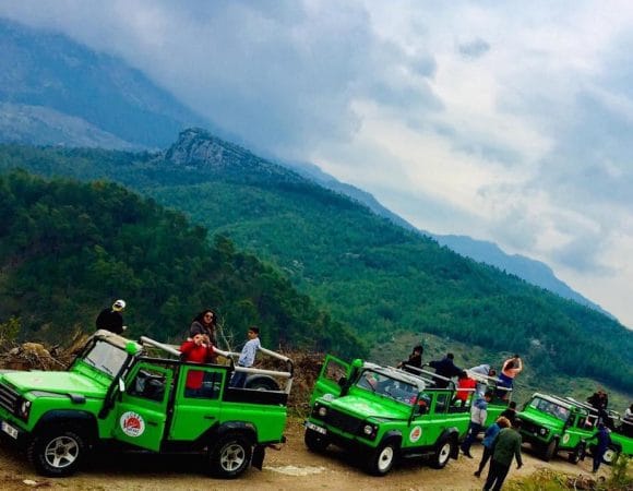 Safari in jeep con combinazione di rafting