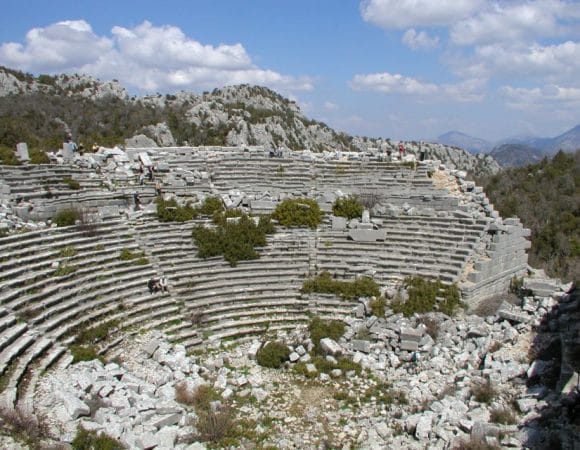 Termessos con la cascata di Duden