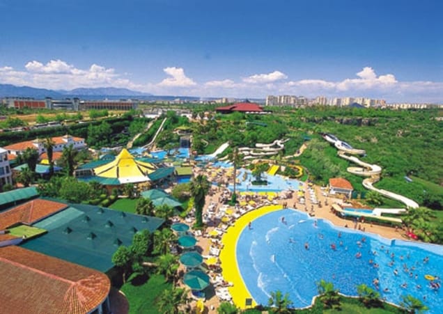 I migliori parchi acquatici di Antalya